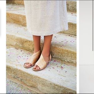 Free people mont blanc sandals natural